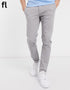 Silver Grey Cotton Imported Stuff Pant Smart Fit